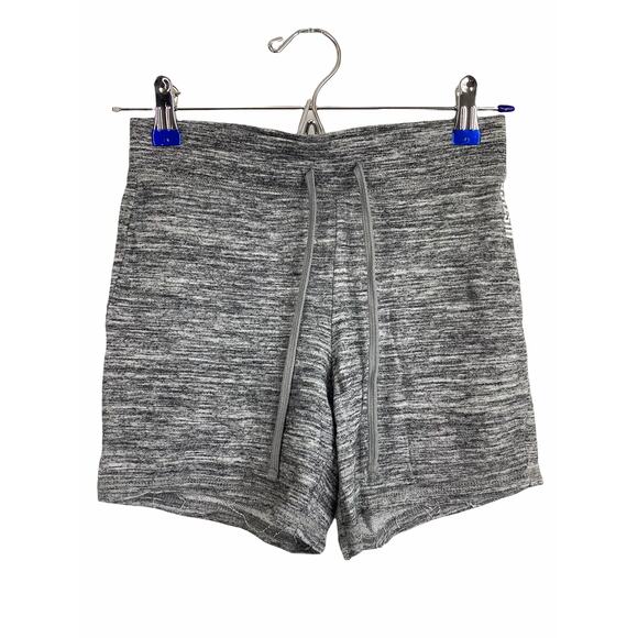 Justice Active Heathered Gray Athletic Sweat Shorts Kid's Youth Size 10 - Picture 1 of 7